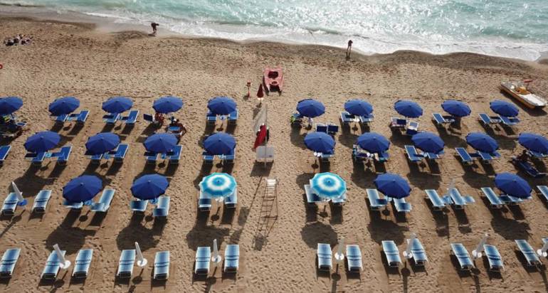 Spiagge, 15.414 turistico-ricreative per solo 0,50% area demaniale