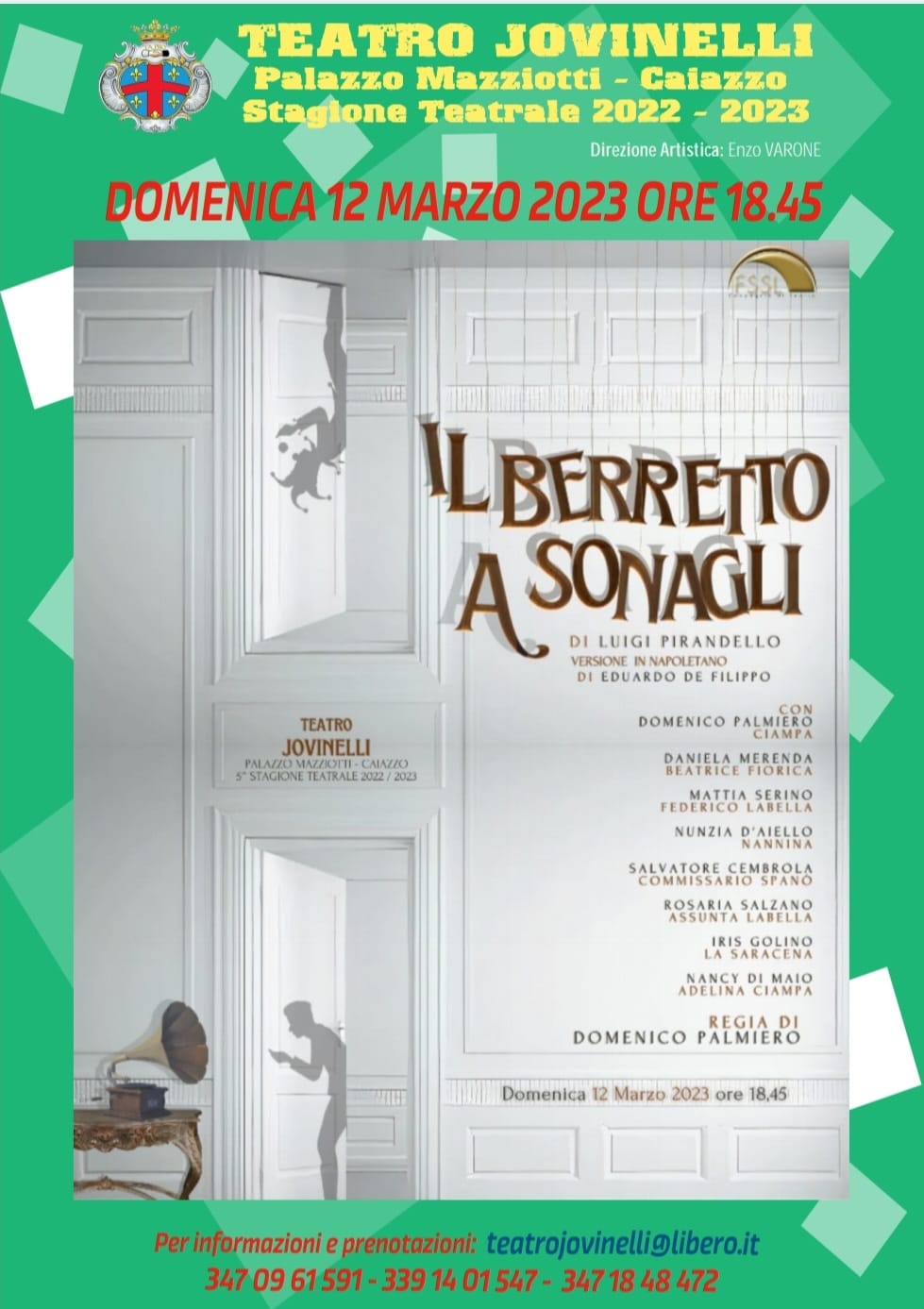 teatro jovinelli pirandello