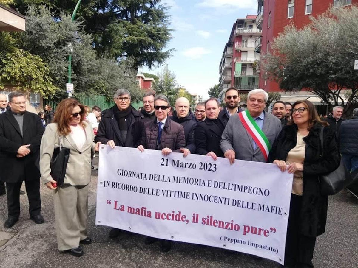 Casavatore,  giornata in ricordo delle vittime innocenti delle mafie con don Maurizio Patriciello