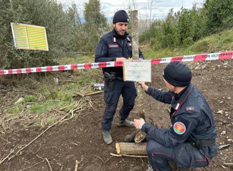 Pozzuoli, kartodromo abusivo in area protetta: denunciato 64enne