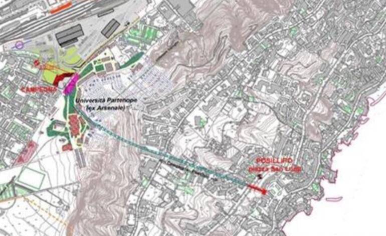 Napoli, pubblicata la gara per progetto prolungamento linea 6 metro
