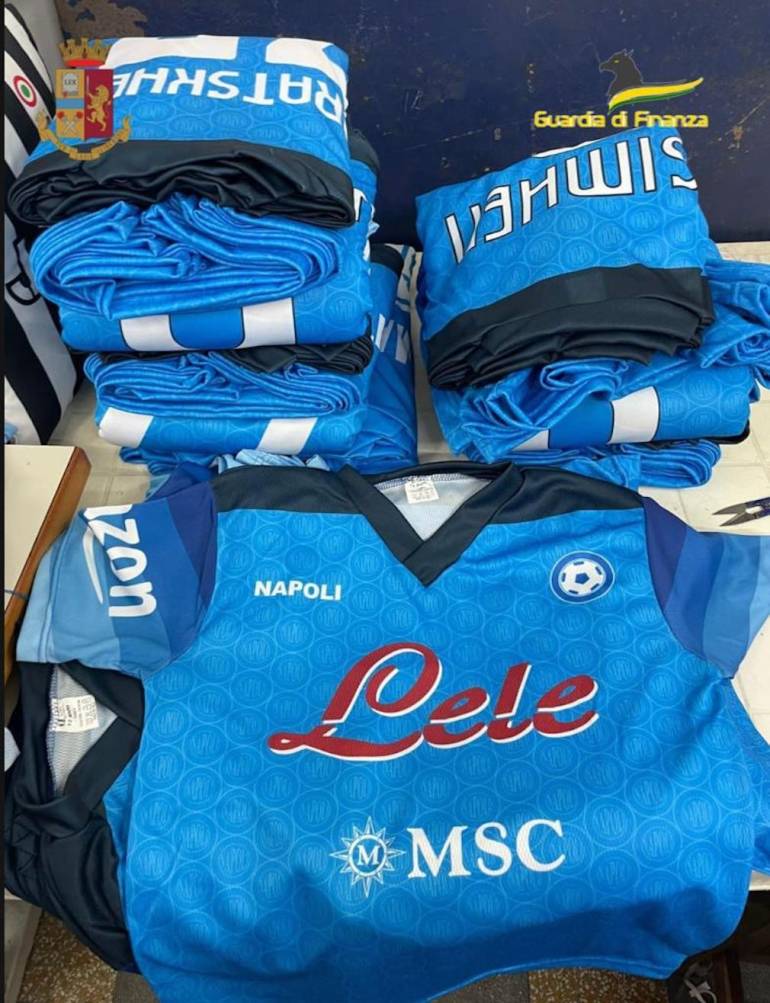 maglie napoli false