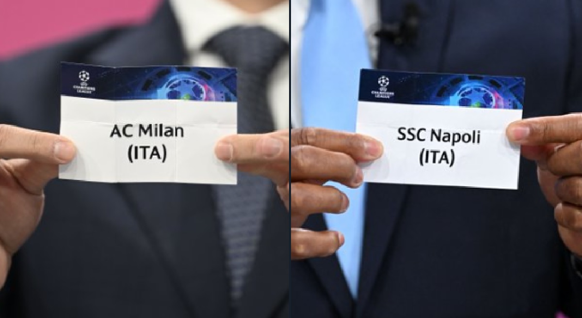 Champions League: date e orari dei quarti di finale tra Napoli e Milan