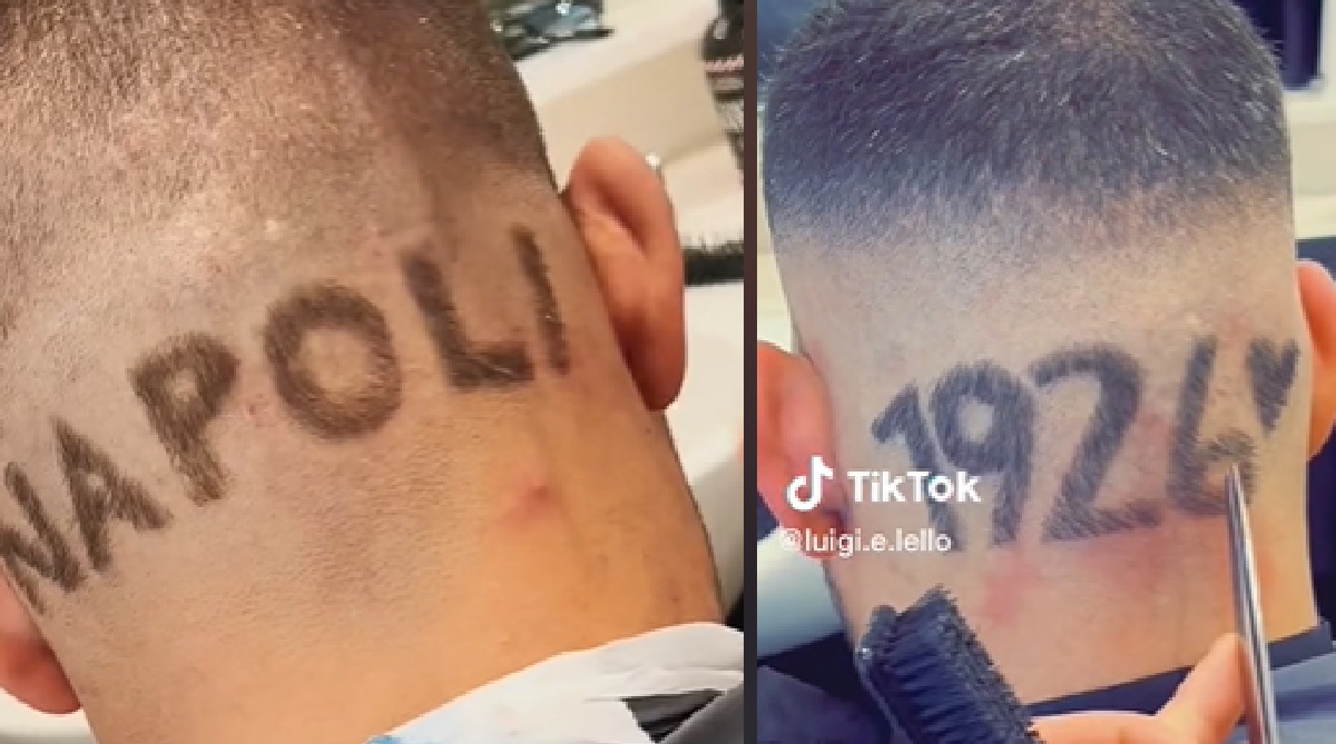 I tagli di capelli in stile Napoli virali su TikTok: “Scudetto, ci prepariamo così”. VIDEO