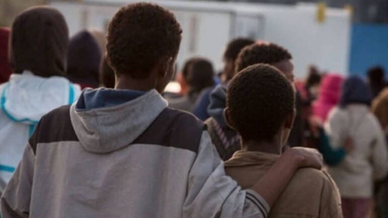 villa di briano migranti