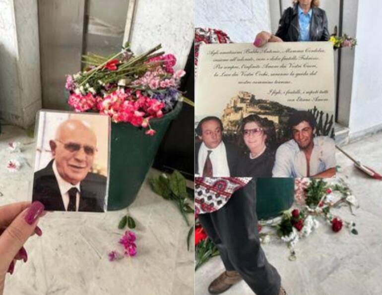 Vandalizzate tombe fuorigrotta