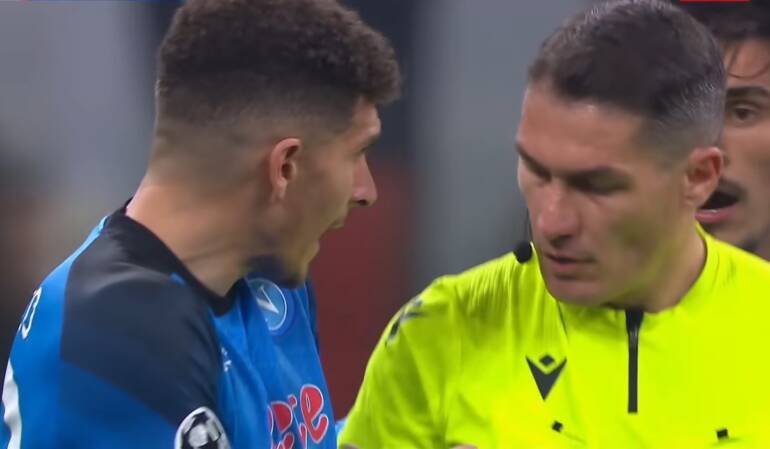 Arbitro Kovacs contestato post Milan Napoli, l’Ussi segnala i giornalisti
