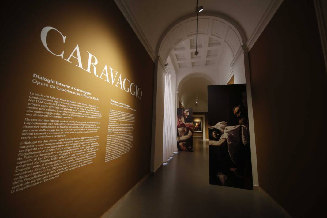 Apertura mostra Caravaggio a palazzo Reale