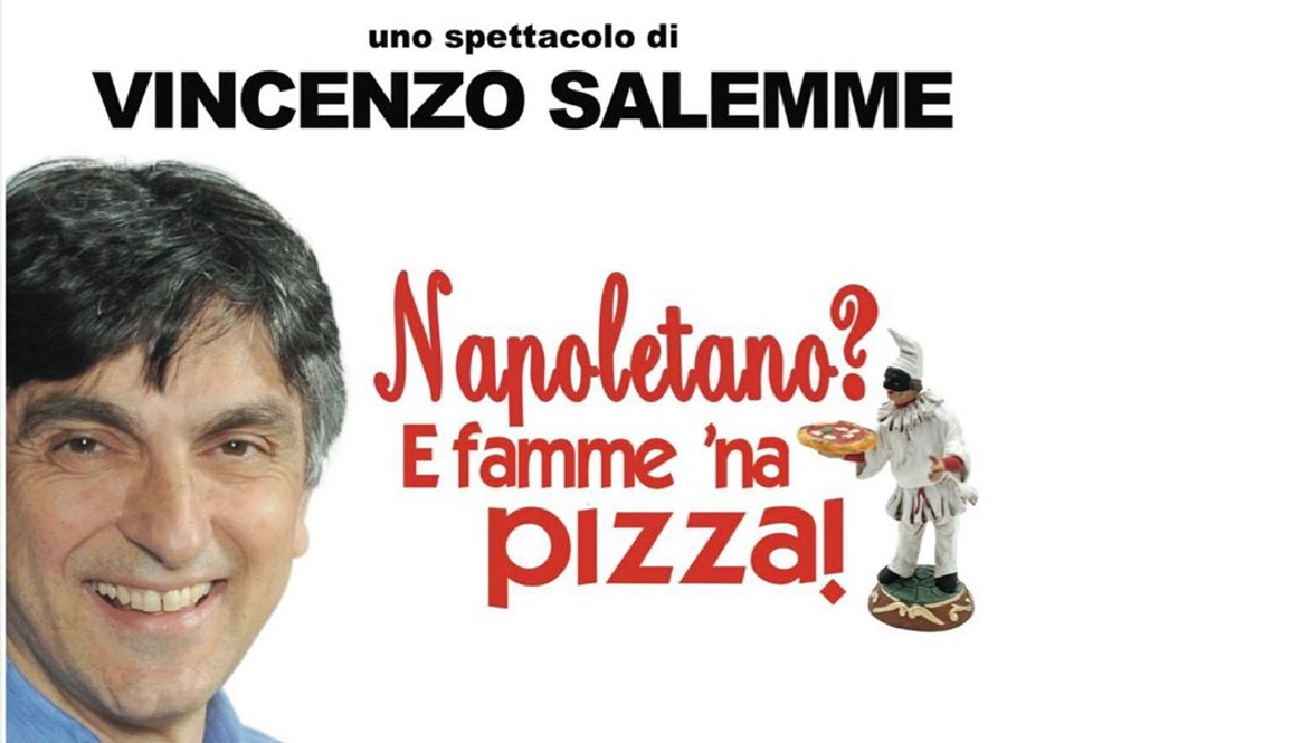 Vincenzo Salemme a Rai 2 presenta “Napoletano? E famme ‘na pizza”