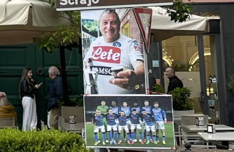 Vico Equense, patria di… Tommaso Starace: l’omaggio allo storico magazziniere del Napoli