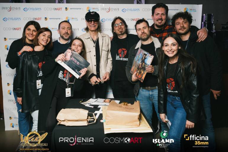 Steve Vai a Benevento: alcune immagini della masterclass