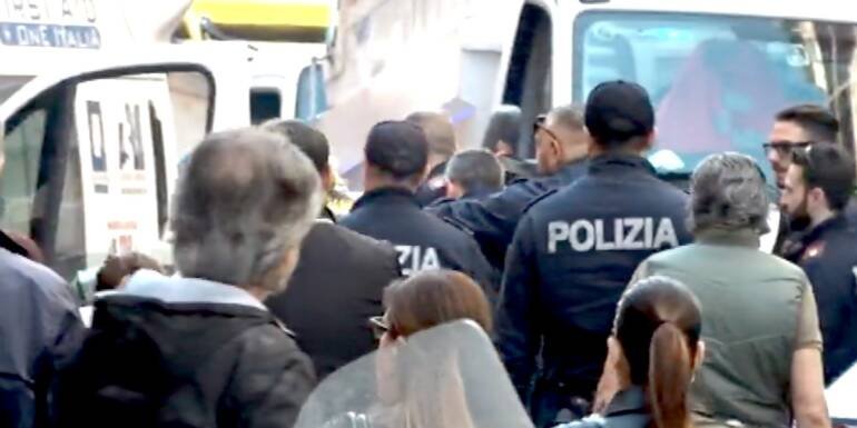 napoli clochard arrestato