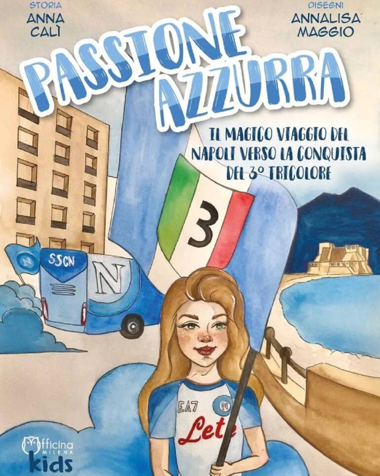 “Passione Azzurra”: il viaggio del Napoli verso lo scudetto raccontato ai bambini