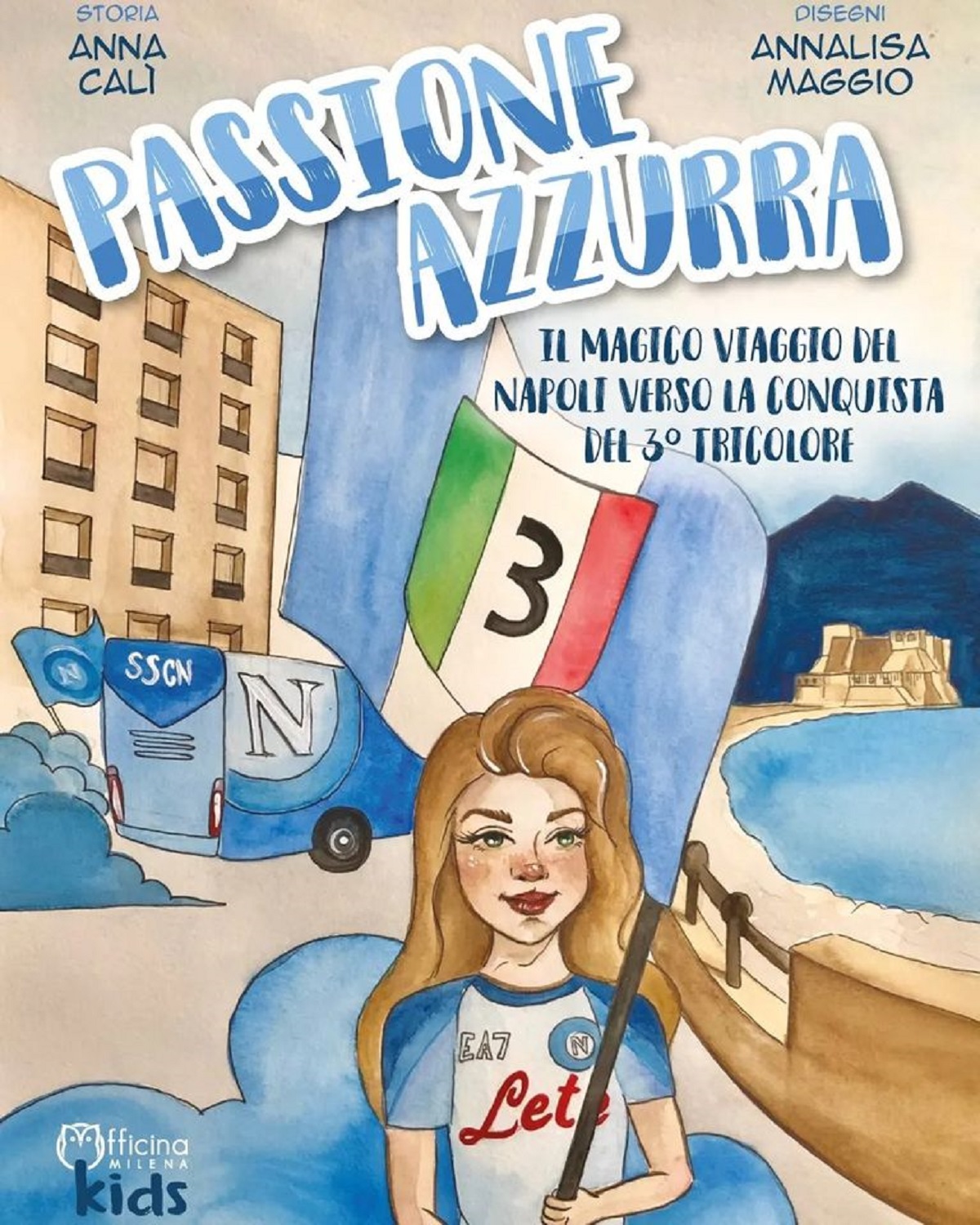 “Passione Azzurra”: il viaggio del Napoli verso lo scudetto raccontato ai bambini