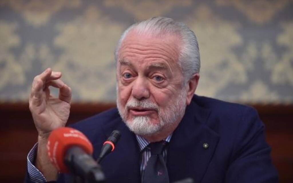 De Laurentiis indagato, dal Napoli assicurano: “Siamo tranquilli, c’è un precedente”
