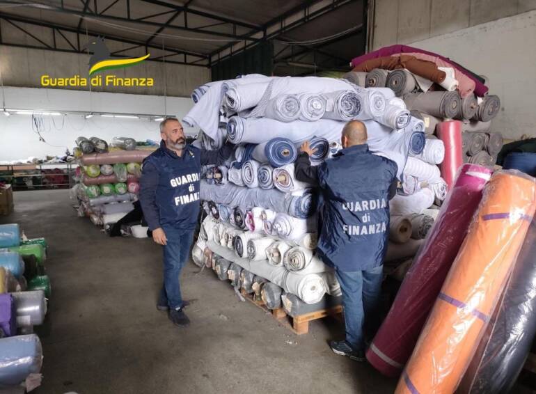 San Giuseppe, sequestrata fabbrica abusiva con 7 lavoratori in nero