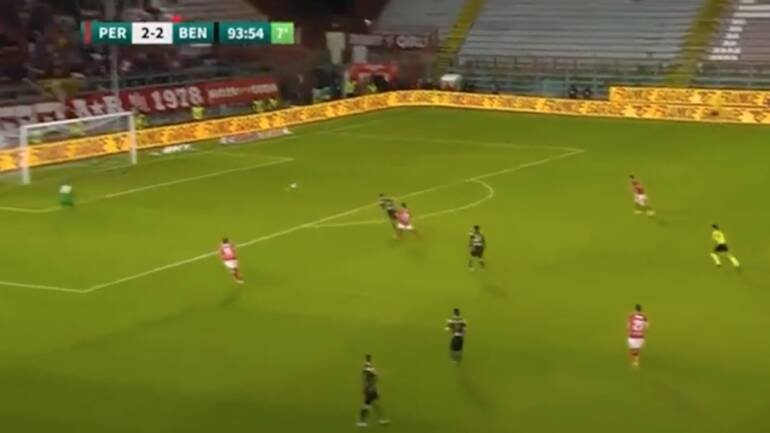 La Procura Federale apre un’inchiesta sul gol del 3-2 di Perugia Benevento