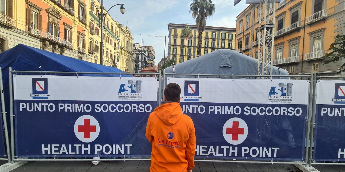 ‘203 persone assistite tra PS e Health Point nelle piazze’