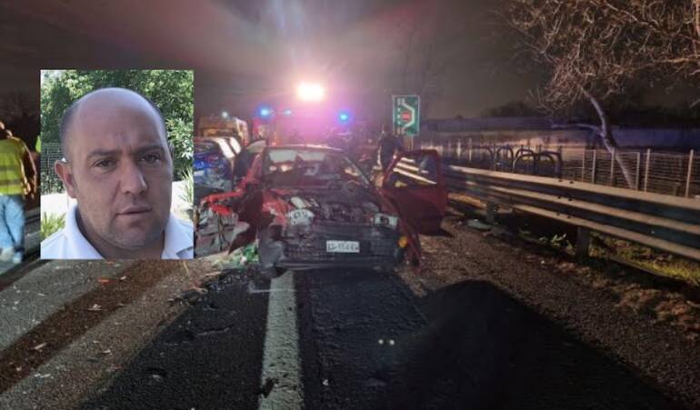 Avellino, condannato a tre anni l’automobilista che ha causato il maxi tamponamento fatale a Pasquale La Rocca D’Avino