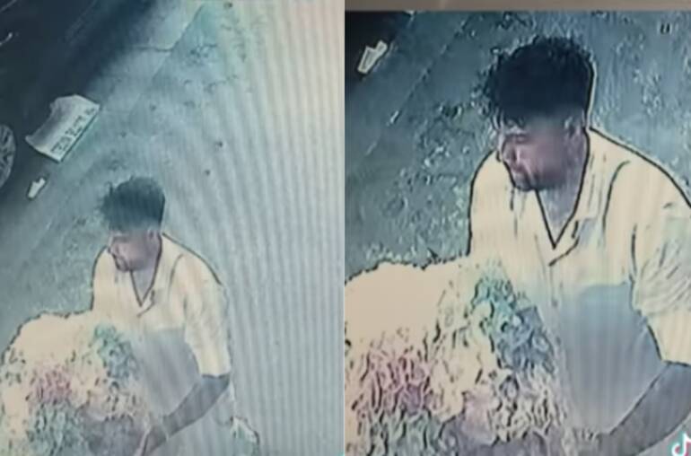 Napoli ruba allestimenti floreali