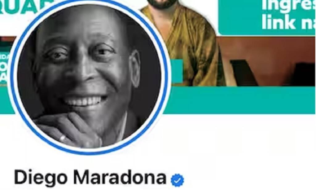 Hackerato profilo Facebook di Maradona, foto di Pelé e messaggi macabri: “Sapete che ho finto la mia morte, vero?”