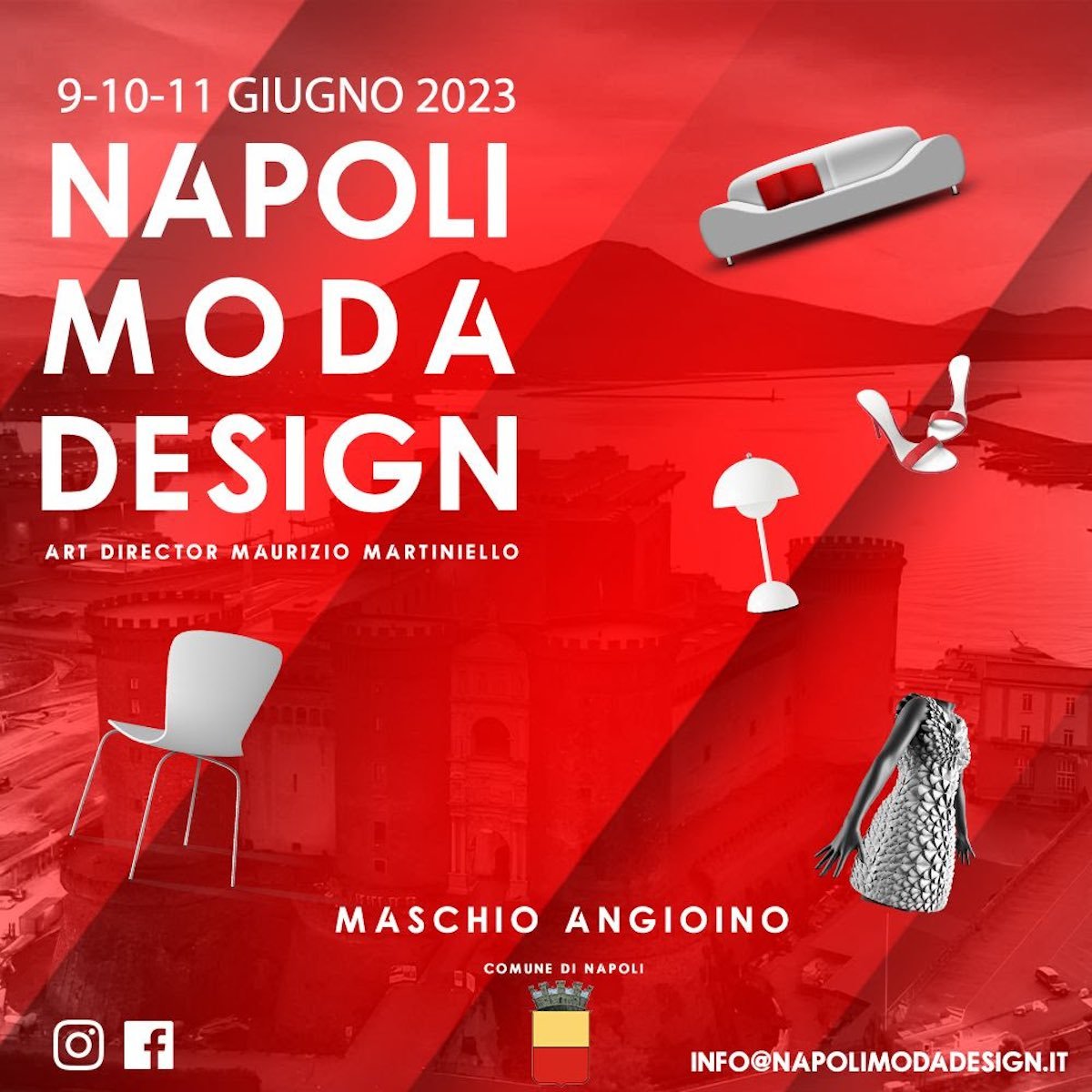 Napoli, dal 9 all’11 giugno al Maschio Angioino “Moda Design 2023”: tema natura