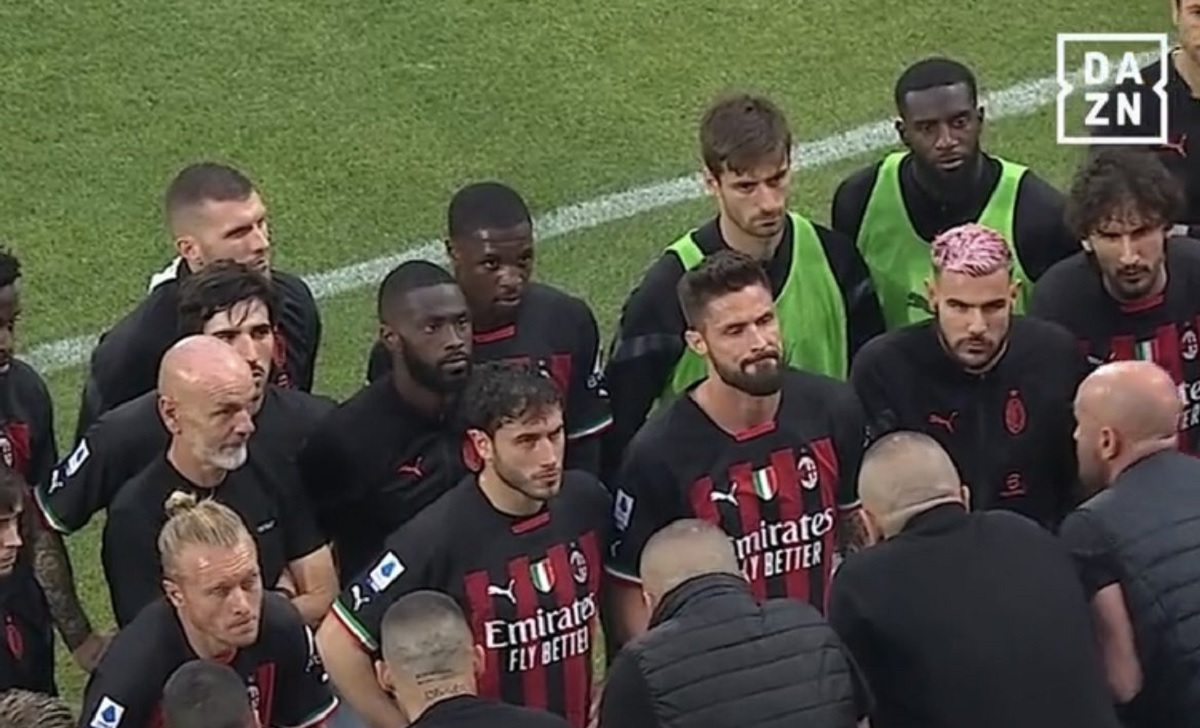 Il faccia a faccia tra giocatori Milan e ultras al vaglio della procura Figc