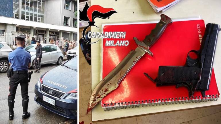 Milano, studente accoltella prof perché vuole interrogarlo