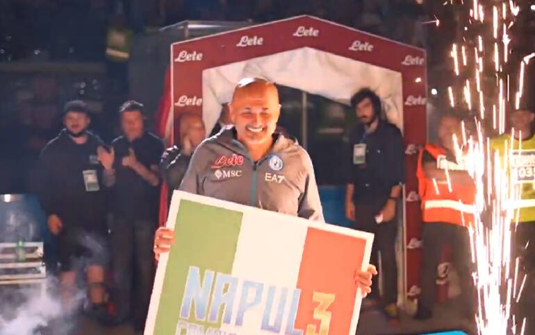 Spalletti: “Napoli e i napoletani sempre nel mio cuore”