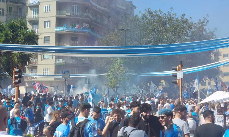 Manfredi: “Festa scudetto e premiazione al Maradona, maxi schermi in piazze”