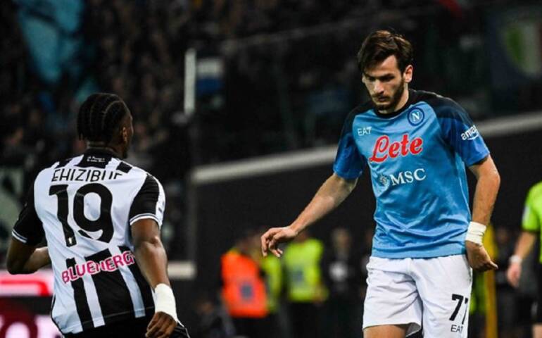 Verso Udinese Napoli: Calzona influenzato, Kvaratskhelia e Osimhen ok e in gruppo