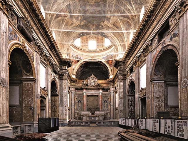 restauro Chiesa di Santa Maria della Sapienza