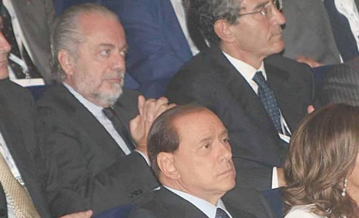 Addio a Berlusconi, il cordoglio di De Laurentiis: “Imprenditore geniale e politico coinvolgente”