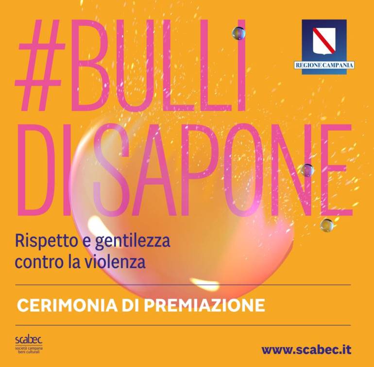 ‘Bulli di sapone’, 250 studenti campani diventano ‘ambasciatori’ della lotta al bullismo
