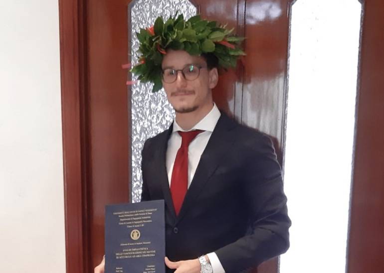 Napoli: morto in Tangenziale, laurea alla memoria per Fulvio Filace