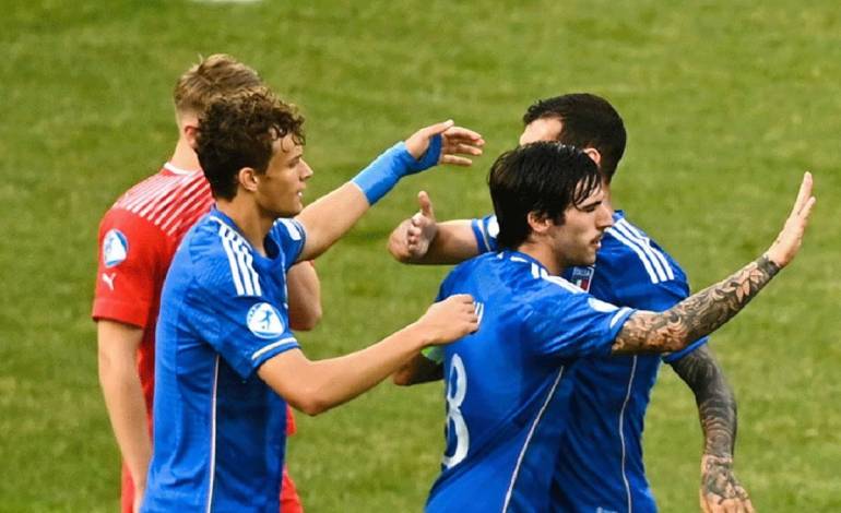Europei Under 21, primi tre punti per l’Italia: Svizzera battuta col brivido