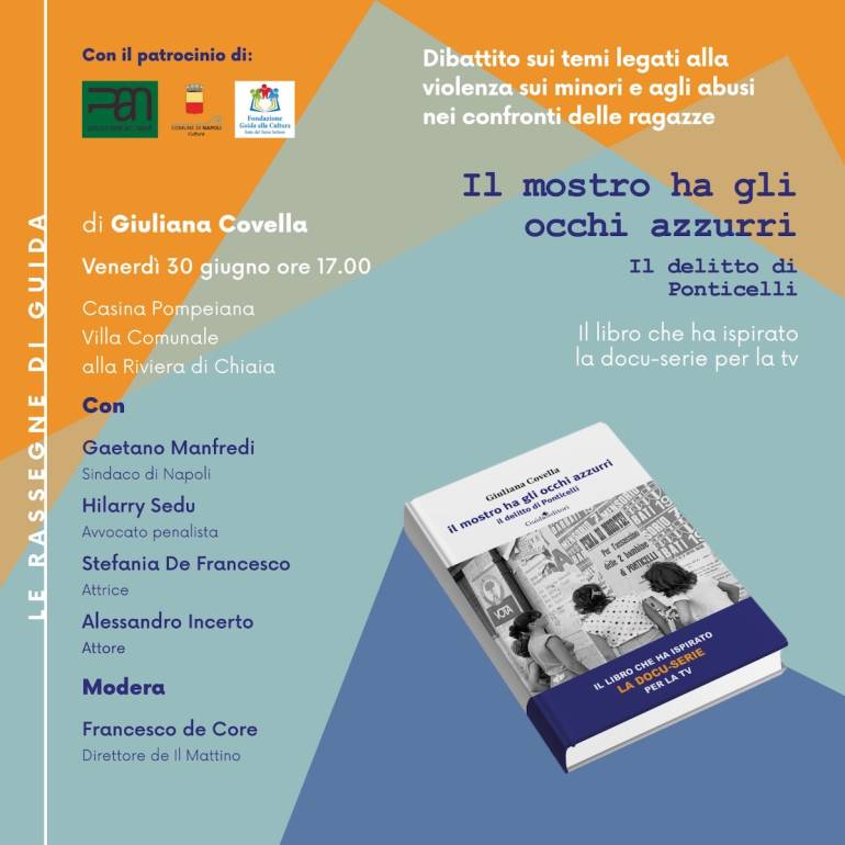 Napoli, “Il mostro ha gli occhi azzurri”: il libro sul delitto di Ponticelli che ha ispirato la docu-serie per la Tv