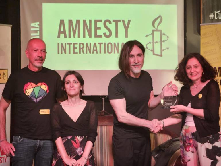 A Manuel Agnelli il Premio Amnesty International Italia Big per ‘Severodonetsk’
