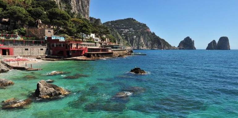 A Capri seconda migliore spiaggia italiana per fuggire dal caldo quest’estate
