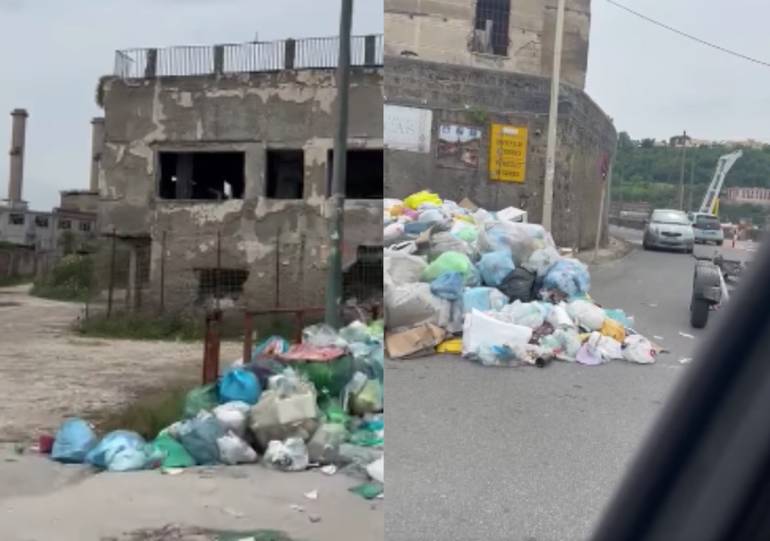 Nisida, l’isola del degrado della monnezza. L’area pedonale trasformata in discarica