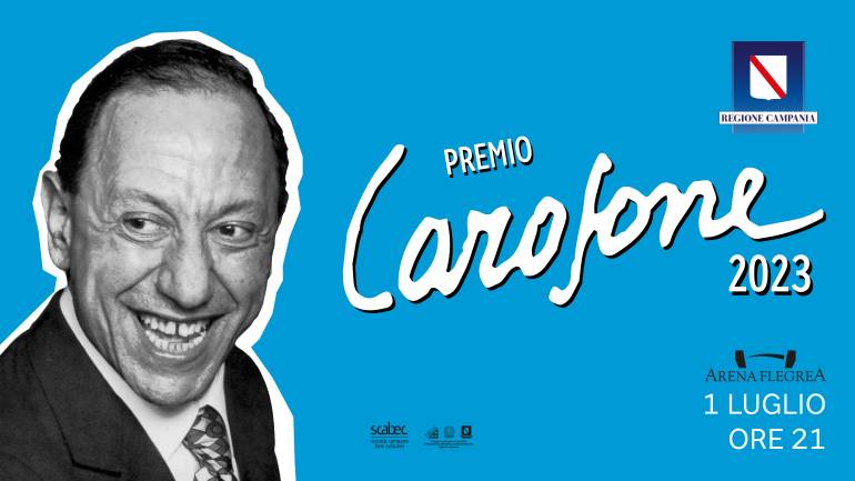 Il Premio Carosone torna all’Arena Flegrea sabato 1 luglio