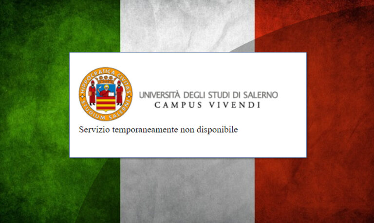 Attacco informatico all’Università di Salerno, ancora offline il sito