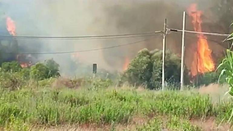 Incendi Salento: in fiamme 200 ettari di bosco, 70 lanci con Canadair