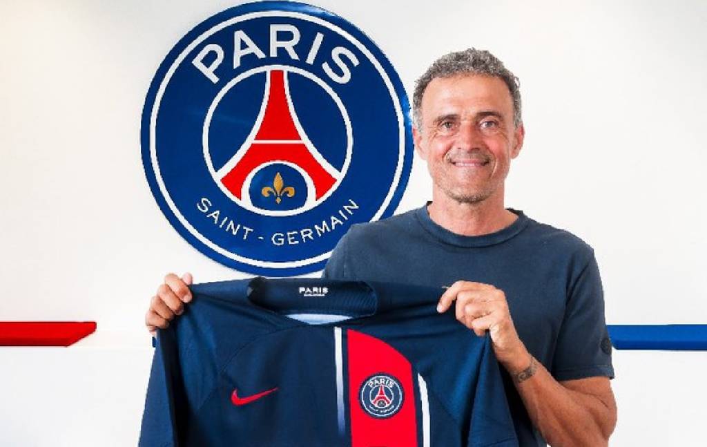 Luis Enrique is the new coach of PSG