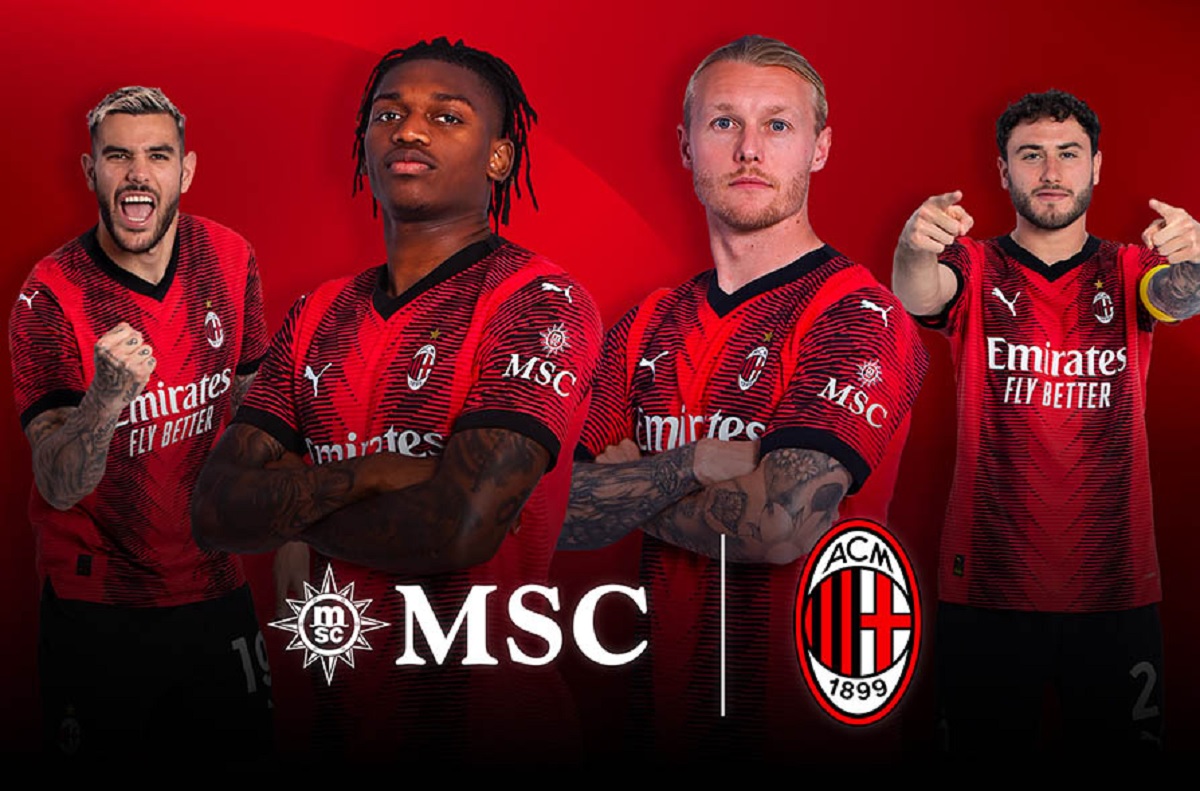 Milan come il Napoli: MSC Crociere nuovo sponsor di maglia