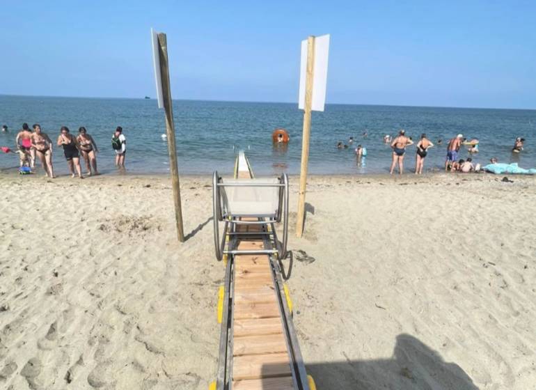 Gemma: “Spiaggia inclusiva di Agropoli sia esempio per mare accessibile a tutti”
