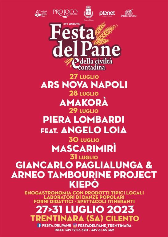 A Trentinara torna la Festa del Pane e della Civiltà Contadina