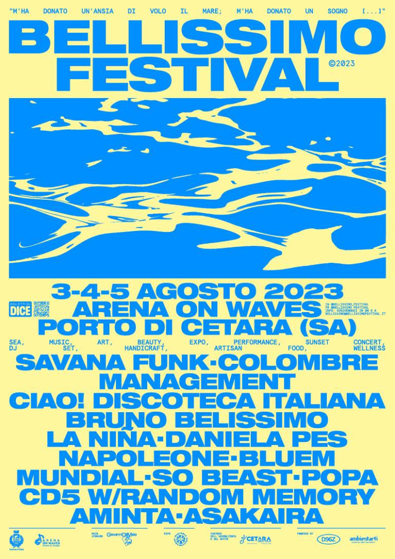 Bellissimo Festival, sul porto di Cetara dal 3 agosto