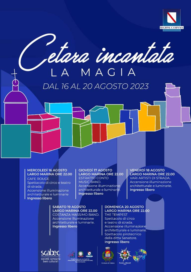 La magia di ‘Cetara Incantata’ illumina il borgo
