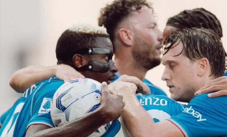 Frosinone-Napoli, le pagelle: Osimhen trascinatore. Cajuste, debutto da incubo